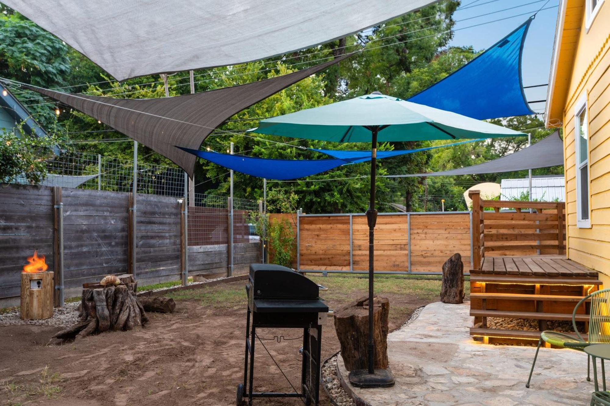 Amazing Backyard In Lively Area - Bbq & Firepit Villa Austin Exterior photo